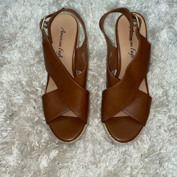 Women’s American Eagle Wedge Sandals - Picture 3 of 5
